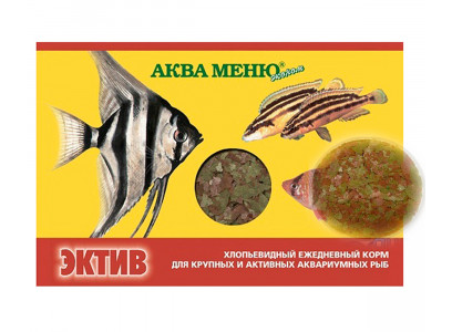 Корм Для Рыб Аква Меню Эктив Хлопья 11г 