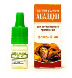 Анандин Капли Ушные 5мл