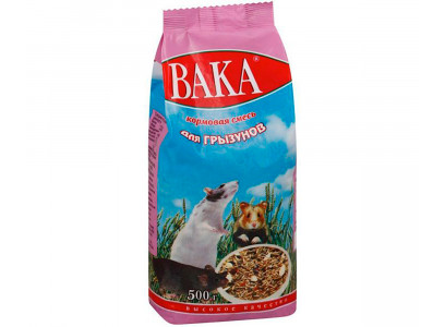Корм Для Грызунов Вака Высокое Качество 500г 