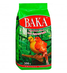 Корм Вака Высокое Качество Для Канареек 500г (1*14)