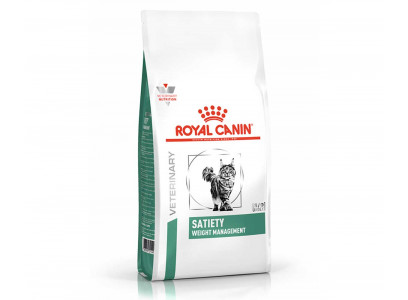 Лечебный Сухой Корм Royal Canin (Роял Канин) Для Кошек При Избыточном Весе  Veterinary Diet Feline Satiety Weight Management 1,5кг  