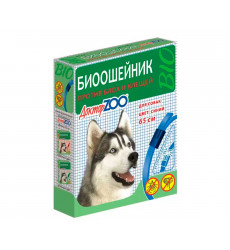 Доктор Zoo (Доктор Зоо) Биоошейник От Блох и Клещей Для Собак Синий 65см 