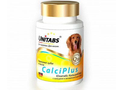 Витамины Для Собак Юнитабс Unitabs CalciPlus Q10 100таб U204