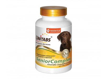 Витамины Для Пожилых Собак Юнитабс Unitabs SeniorComplex Q10 100таб U209