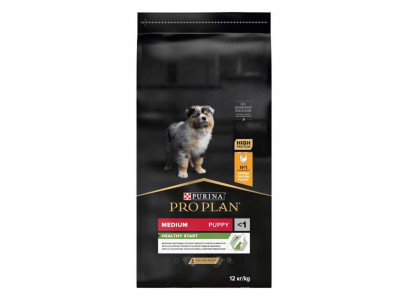 Сухой Корм Pro Plan (Проплан) Для Щенков Средних Пород Курица и Рис Pro Plan OPTI Start Medium Puppy 12кг 