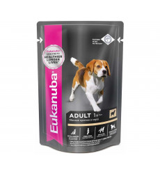 Влажный Корм Eukanuba (Эукануба) Для Собак Всех Пород Ягненок в Соусе Adult Lamb 100г