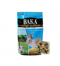 Корм Для Кроликов Вака High Quality Для Декоративных 1кг (1*8)