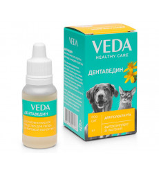 Дентаведин Гель Для Ухода За Ротовой Полостью Собак и Кошек 15г VEDA
