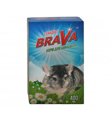 Корм Для Шиншилл BRAVA (Брава) Стандарт 400г (1*14)