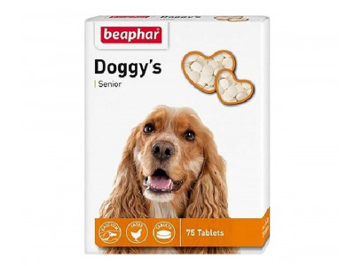Витамины Для Пожилых Собак Beaphar (Беафар) Doggys Senior Сеньор 75шт 11519 