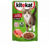 Влажный Корм Kitekat (Китикэт) Для Кошек Сочная Говядина в Желе 85г (1*24) 