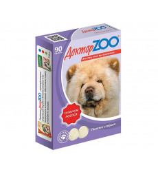 Витамины Для Собак Доктор Zoo (Доктор Зоо) Лосось 90таб