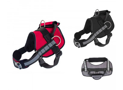 Шлейка Для Собак Служебных Тяговая 55-77см*85-110см Дарелэнд ZooM Комбо