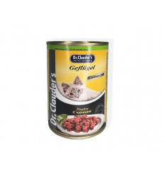 Консервы Dr.Clauder`s (Доктор Клаудер) Для Кошек Курица  Premium Cat Food Chicken 415г