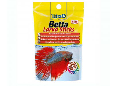 Корм Для Рыб Tetra (Тетра) Betta Larva Sticks Палочки Для Петушков и Лабиринтовых Рыб 5г 259317 