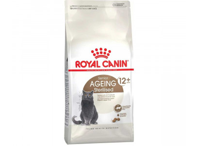 Сухой Корм Royal Canin (Роял Канин) Для Пожилых Стерилизованных Кошек Старше 12 лет Feline Health Nutrition Senior Ageing Sterilised 12+ 4кг 