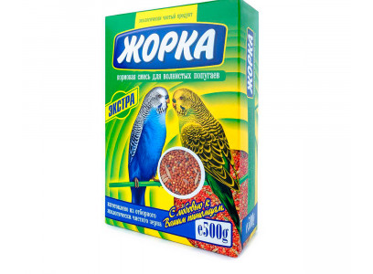 Корм Для Волнистых Попугаев Жорка Экстра 500г (1*18)