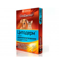 Цитодерм Капли Дерматологические Для Кошек и Собак До 10кг CitoDerm D101