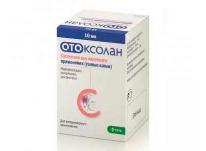 Капли Отоксолан Ушные 10мл KRKA 