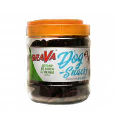 Лакомство Для Собак Brava (Брава) Дольки Из Мяса Ягненка 600г /12/