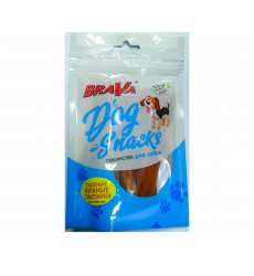 Лакомство Для Собак Brava (Брава) Сушеные Куриные Пластинки 90г /50/