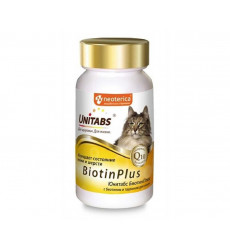 Витамины Для Кошек Юнитабс Unitabs BiotinPlus Q10 U301