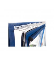 Решетки Защитные На Окна Сверху и Снизу Trixie (Трикси) 75-125*16см Белый 44182