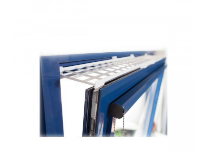 Решетки Защитные На Окна Сверху и Снизу Trixie (Трикси) 75-125*16см Белый 44182