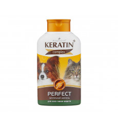 Шампунь Кошек и Собак Keratin+ Complex Perfect Для Шерсти 400мл R502