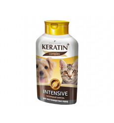 Шампунь Для Собак и Кошек с Жесткой Шерстью Keratin + Insitive 400мл R505