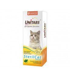 Паста Для Стерилизованных Кошек и Кастрированных Котов Unitabs (Юнитабс) МКБ Sterilcat 120мл U306