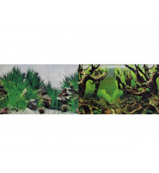 Фон Для Аквариума Двусторонний Prime (Прайм) Мангровая Коряга/Подводный Рельеф 50*100см Pr-002347