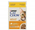 Влажный Корм Cat Chow (Кэт Чау) Для Кошек Курица и Кабачки в Желе Adult 85г (1*24) 