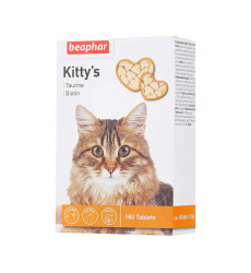 Витамины Для Кошек Beaphar (Беафар) Kitty’s + Taurine and Biotin Биотин и Таурин 180шт 12578