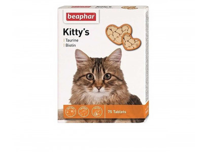 Витамины Для Кошек Beaphar (Беафар) Kitty’s + Taurine and Biotin Биотин и Таурин 12509 