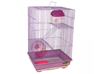 Клетка Для Грызунов Triol (Триол) №3303 Цветная 34,5*28*53,5см  