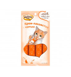Лакомство Для Кошек Мнямс Крем Курица 15г