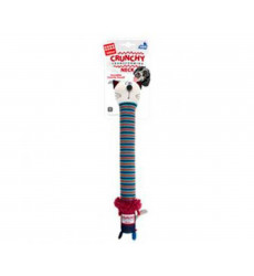 Игрушка Для Собак Gigwi (Гигви) Кот с Пищалкой Хрустящая Шея 28см 75413