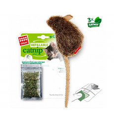 Игрушка Для Кошек Gigwi (Гигви) Мышка с Кошачьей Мятой 10см 75300