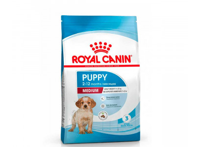 Сухой Корм Royal Canin (Роял Канин) Для Щенков Средних Пород Size Health Nutrition Medium Puppy 3кг 