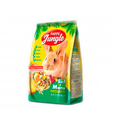Корм Для Кроликов Happy Jungle 400г J110