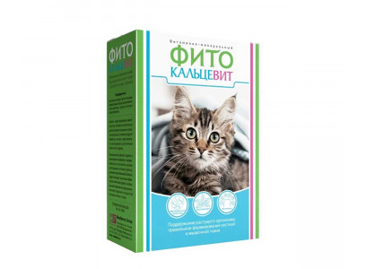 Подкормка Для Кошек ФитоКальцеВит 250г 