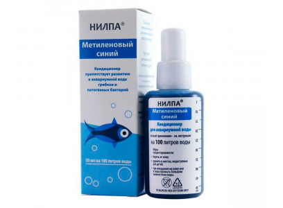 Кондиционер Для Аквариума Метиленовый Синий 50мл НИЛПА 