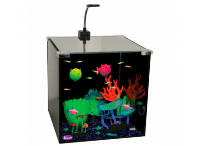Аквариум Gloxy Glow 27л 30*30*30см Set-27 Gl-323106