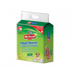 Пеленки Для Щенков и Котят Mr.Fresh (Мистер Фреш) Expert Start 40*60см 15шт F504