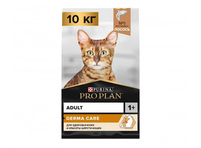 Сухой Корм Pro Plan (ПроПлан) Для Кошек с Чувствительной Кожей Лосось Elegant 10кг 