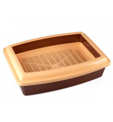 Туалет Для Кошек Вака Премиум Глубокий Полный Комплект 43*32,5*12см