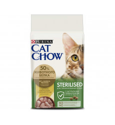 Сухой Корм Cat Chow (Кэт Чау) Для Стерилизованных Кошек Птица Special Care Sterilized Poultry 7кг
