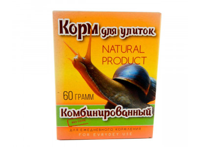 Корм Для Улиток Эльф Комбинированный 60г 