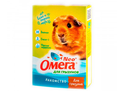 Витамины Для Грызунов Омега Neo+ Биотин Гранулы 50г